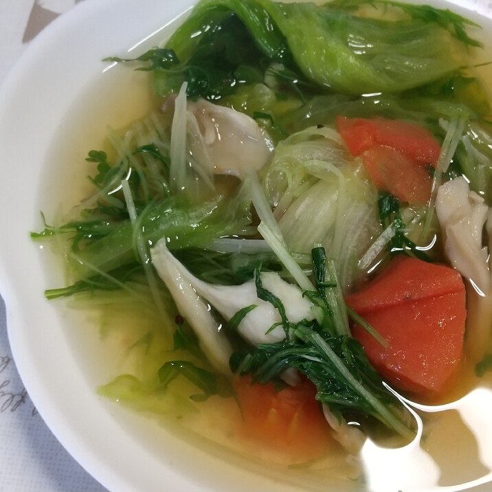 簡単野菜たっぷりスープ